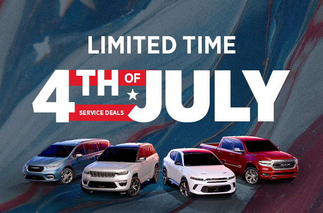Limited Time 4th of July Service Deals