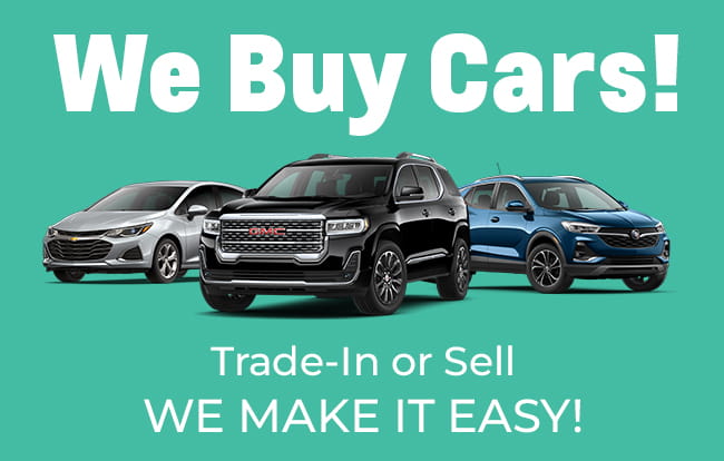 We Buy Cars!
