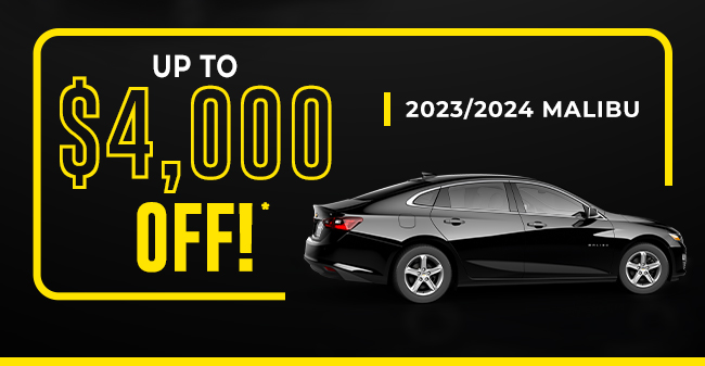Up to $4,000 Off Malibu