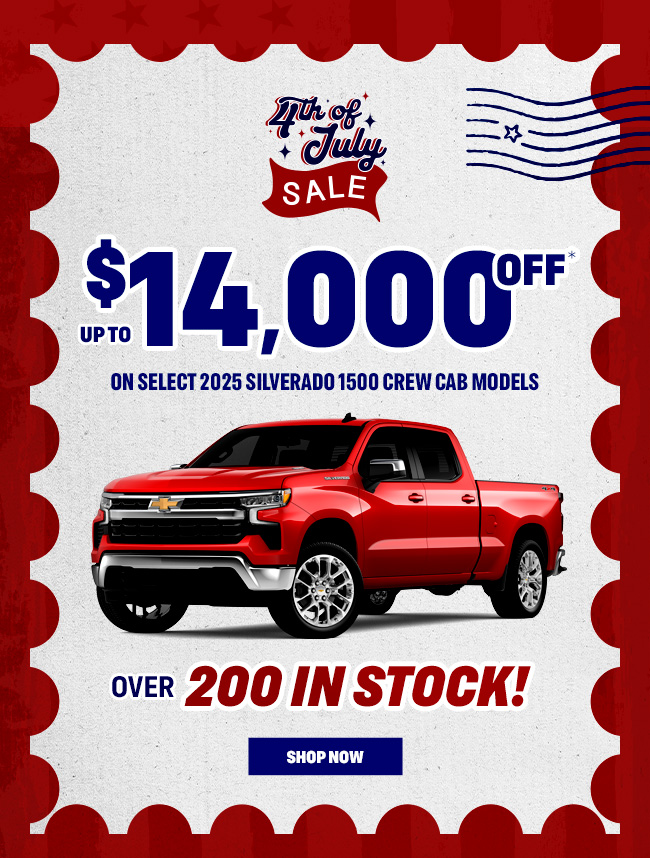 $14,000 Off Silverado 