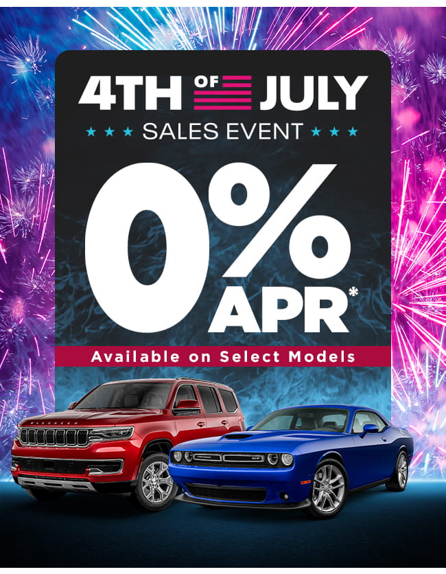 4th of July Sales Event