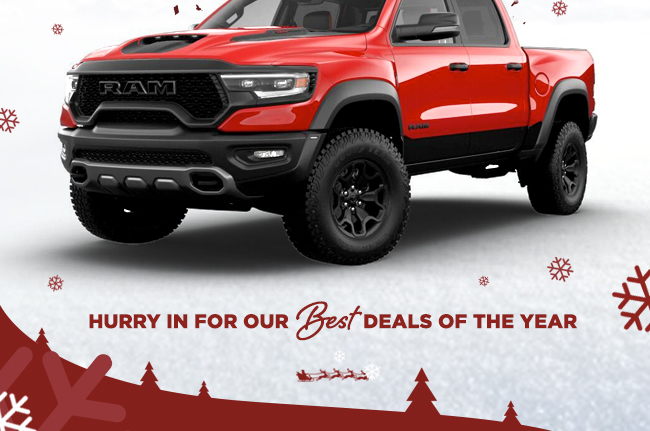 HURRY IN FOR OUR BEST DEALS OF THE YEAR