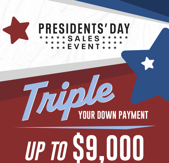 Presidents' Day Sales Event