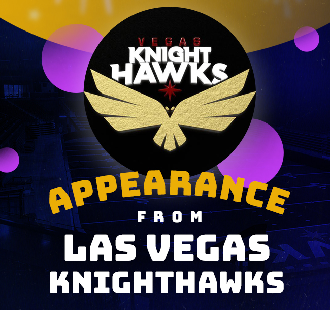 Appearance from Las Vegas Knighthawks