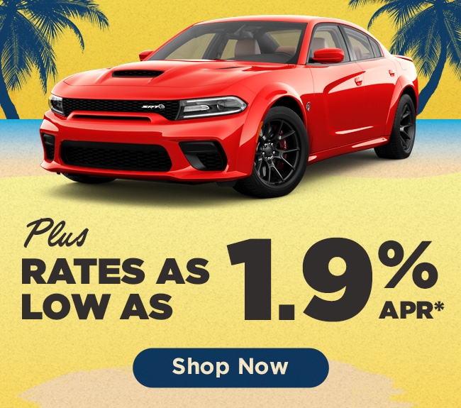 Plus Rates as Low as 1.9% APR*