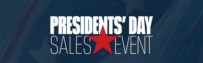 Presidents' Day Sales Event