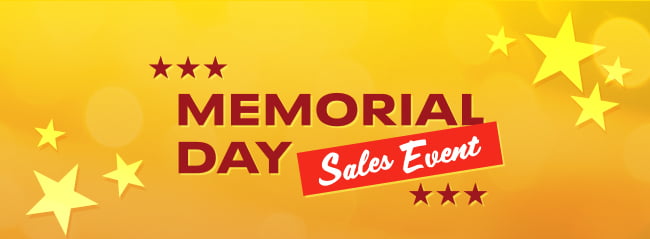 Memorial Day Sales Event