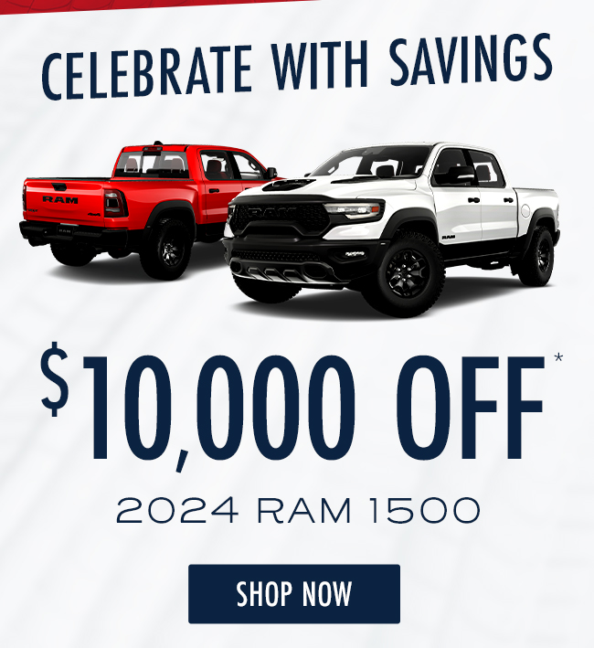 $10,000 OFF* 2024 RAM 1500