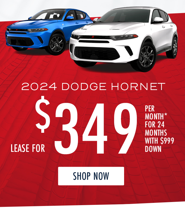 2024 Hornet Lease $349 per month 24 Months with $999 down 