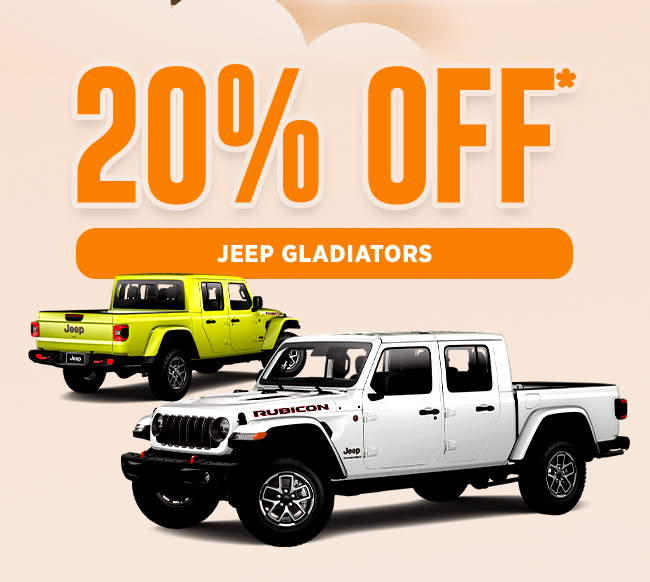 20% OFF Gladiators