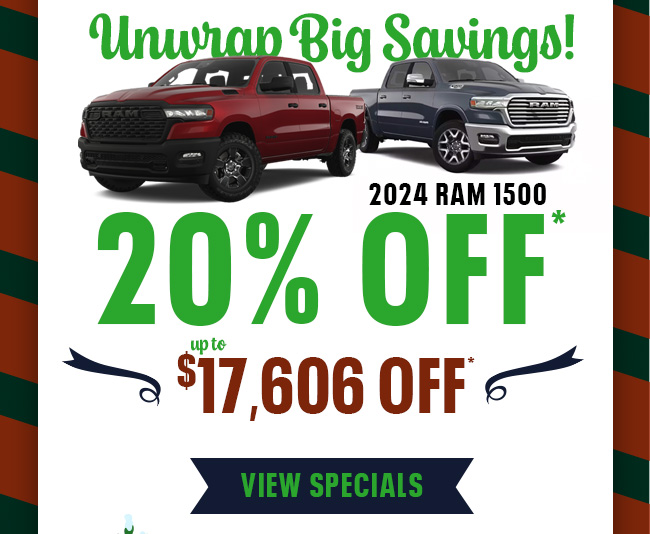 2024 Ram 1500 -  20% Off up to 17,606 Off