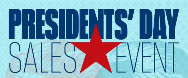 Presidents' Day Sales Event