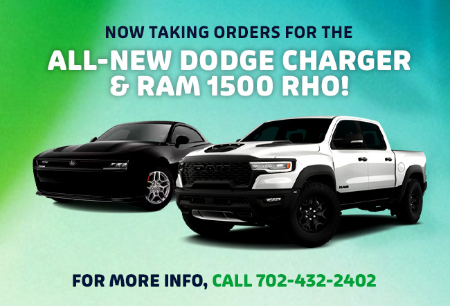 Dodge Charger and Ram 1500 RHO