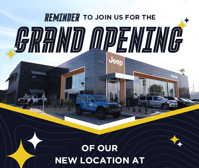 Reminder to Join Us for Our Grand Opening of Our New Location At