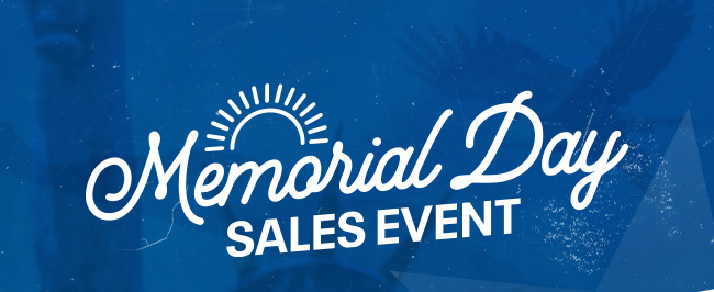 Memorial Day Sales Event
