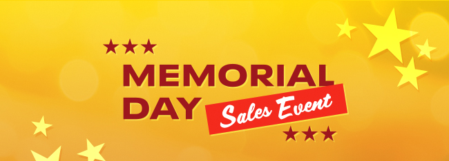 Memorial Day Sales Event