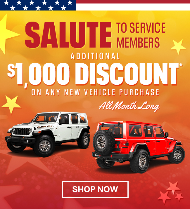 Salute to Service Members