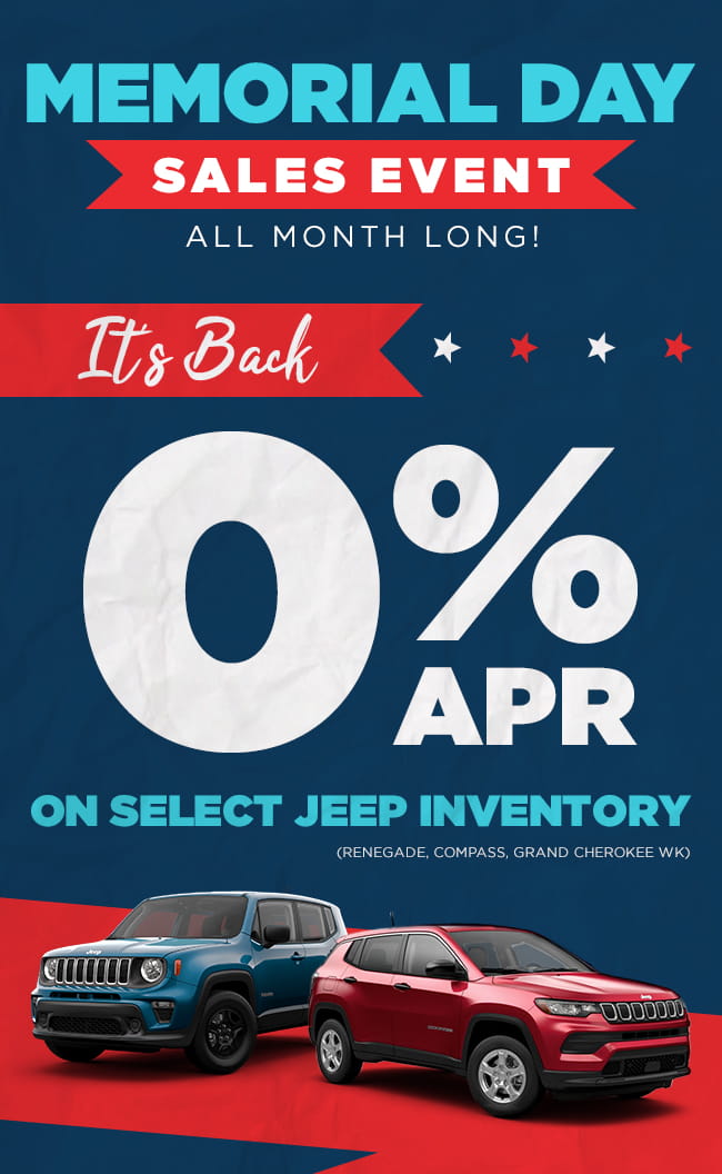 Memorial Day Sales Event