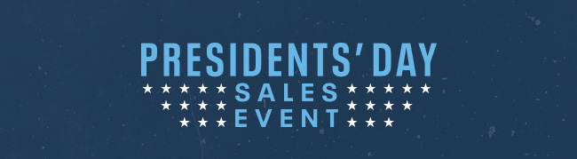 Presidents Day Sales Event