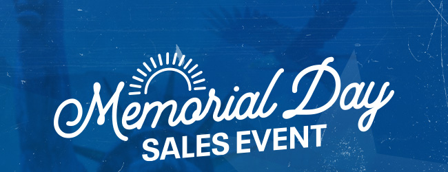 Memorial Day Sales Event