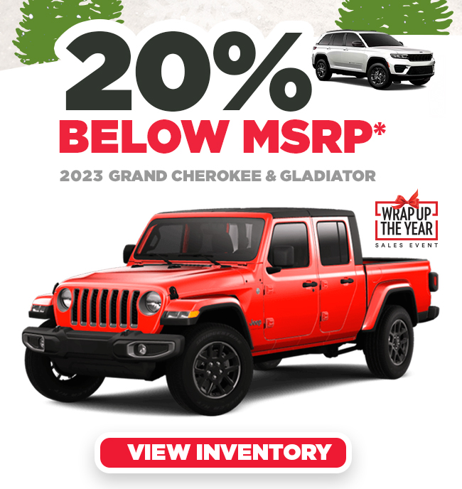 20% Below MSRP