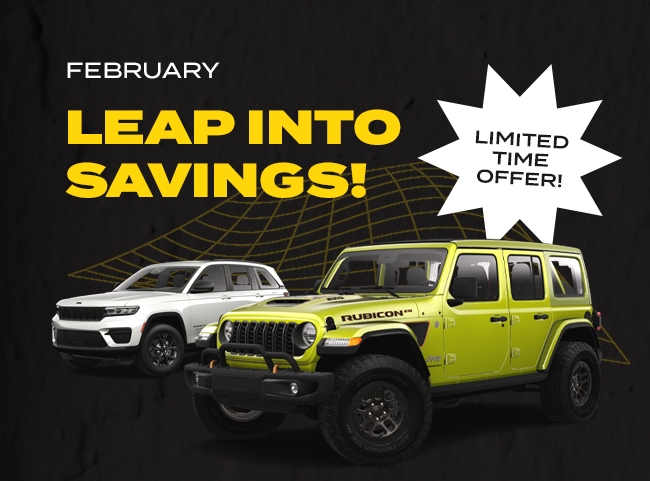 February Leap into Savings!
