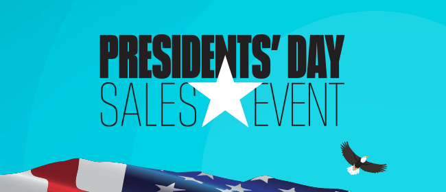 Presidents' Day Sales Event