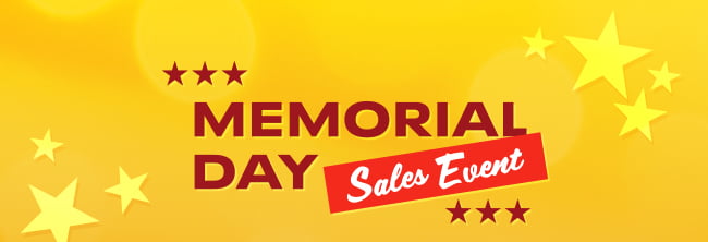 Memorial Day Sales Event