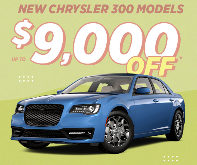up to $9,000 OFF Chrysler 300