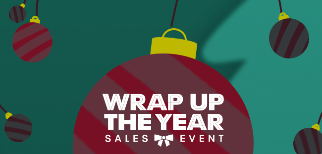 Wrap up the Year Sales Event