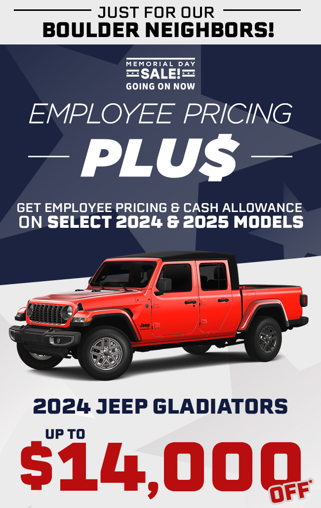 Employee Pricing Plus!