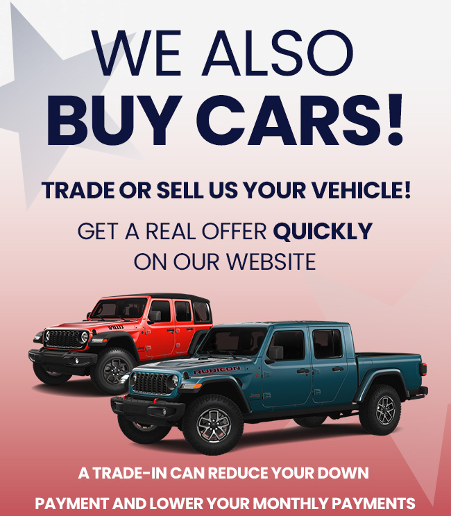 We Buy Cars!