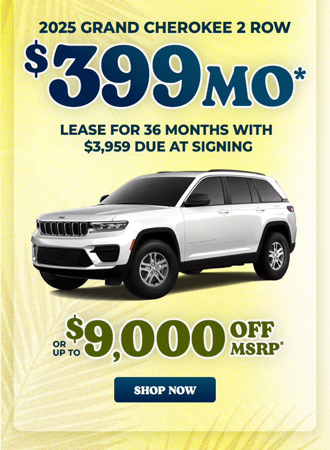 Grand Cherokee 2 Row
