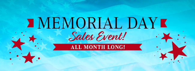 Memorial Day Sales Event