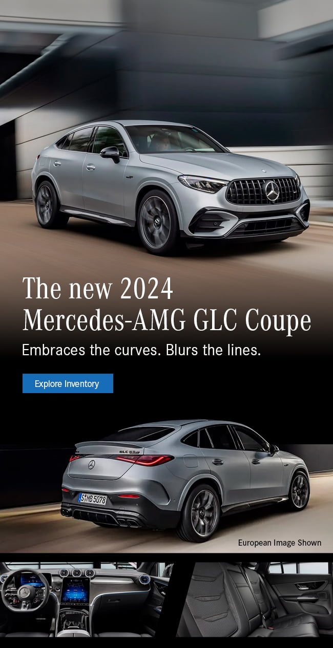 The new 2024 Mercedes-AMG GLC Coupe