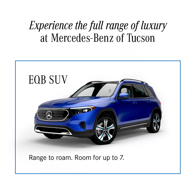 Experience the full range of luxury at Mercedes-Benz of Tucson