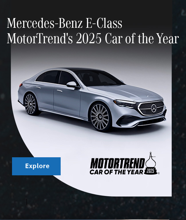 Mercedes-Benz E-Class MotorTrends 2025 Car of the Year