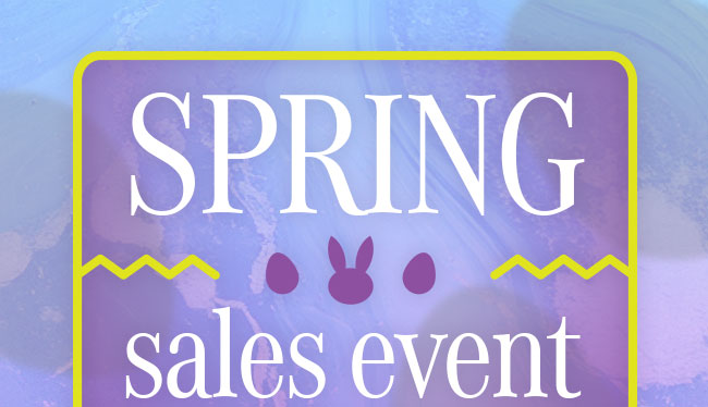 Spring Sales Event