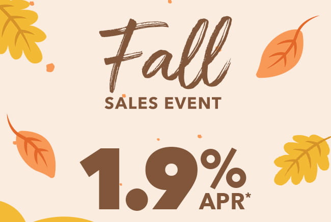 Fall Sales Event