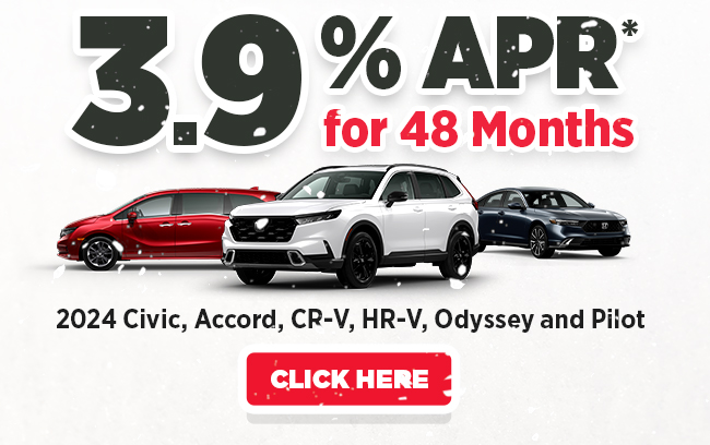 3.9% APR for 48 Months for 48 Months