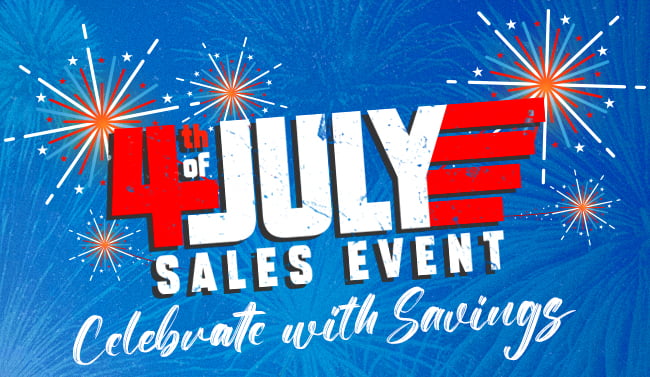 4th of July Sales Event