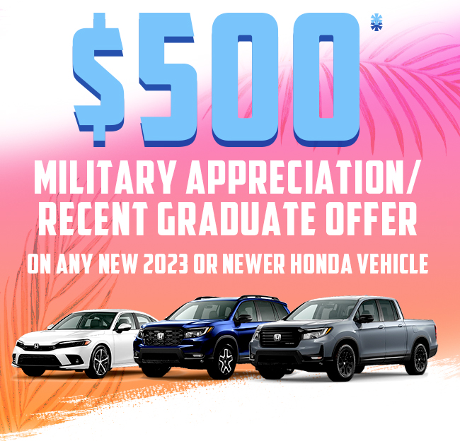 $500 Military/Student