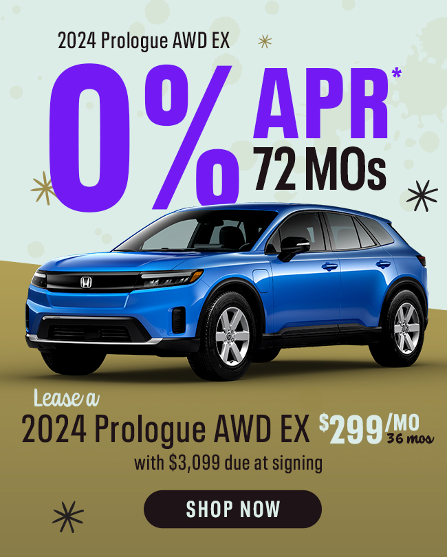 0% APR 72 months Prologue 