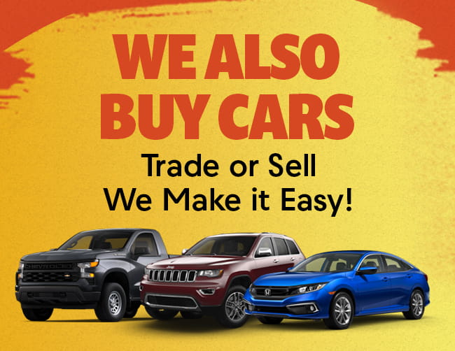 We Also Buy Cars