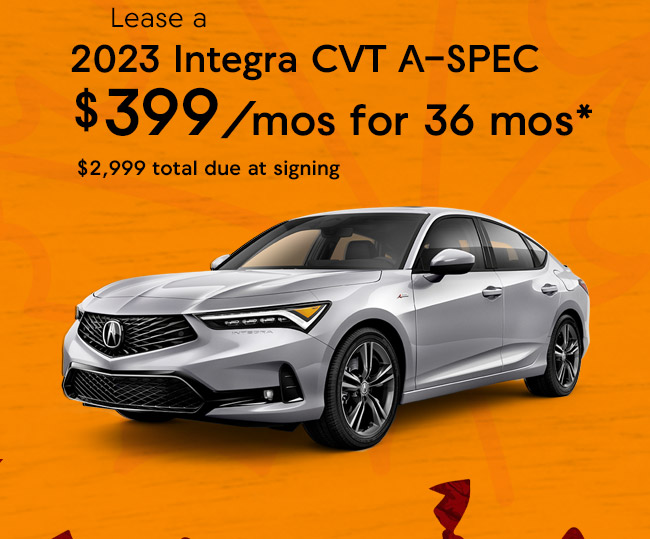 2023 Integra Lease Offer