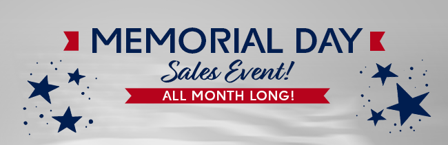 Memorial Day Sales Event