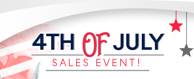 4th of July Sales Event