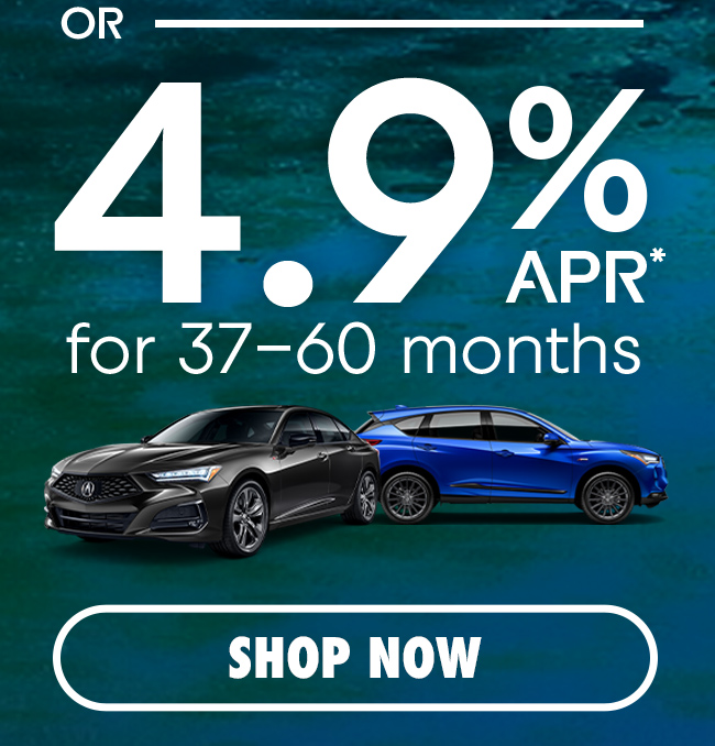 or 4.9% APR for 37-60 Months