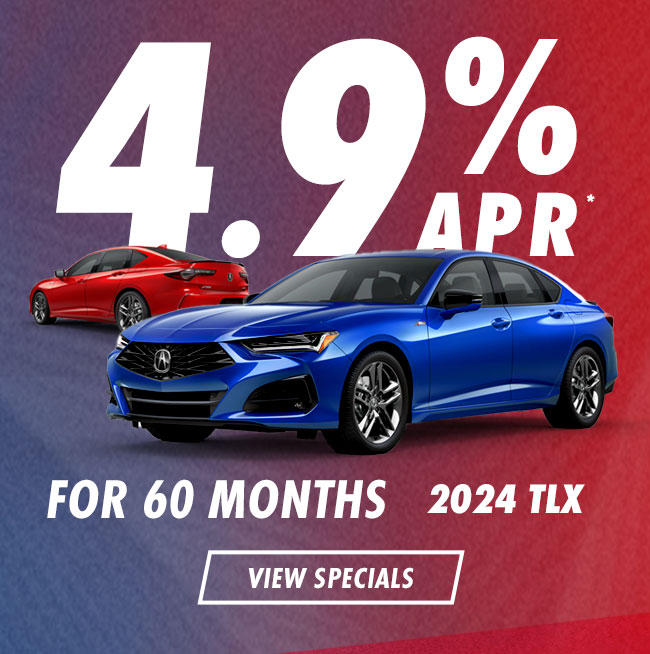 4.9% APR for 60 months on 2024 TLX