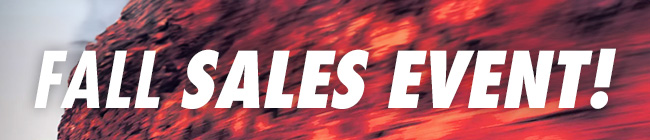 Fall Sales Event!